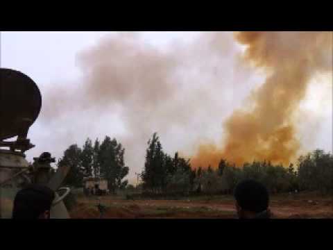 اشتباكات بين لواء صقر حوران وقوات النظام على كتيبة السهوة في ريف درعا