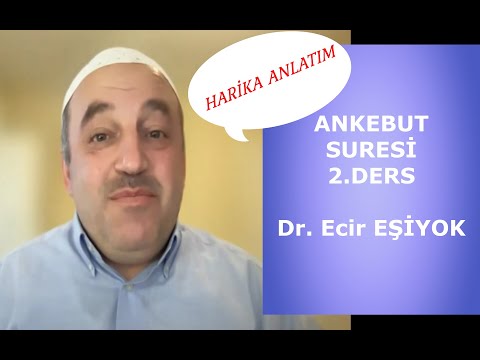 ANKEBUT SURESİ 2. DERS Dr. ECİR EŞİYOK