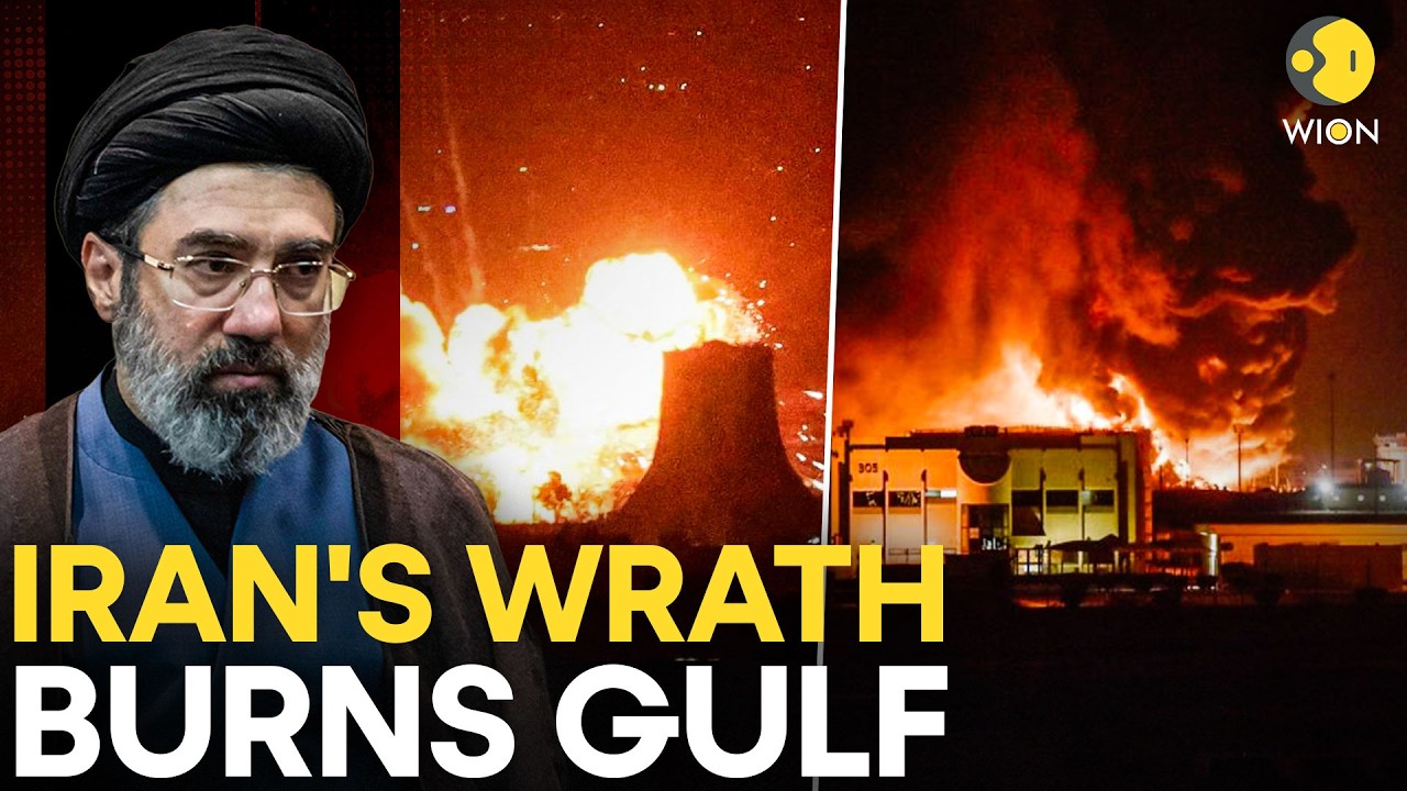 Iran Strikes Gulf LIVE: Tehran's Revenge Mode On!  Explosions Rock Kuwait | WION Live