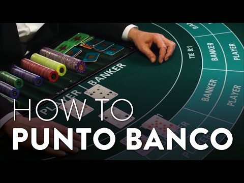 Tutorial: Punto Banco (Deutsch)
