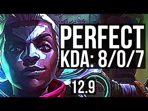 EKKO vs HECARIM (JNG) | 8/0/7, 2000+ games, 1.9M mastery, Legendary | KR Master | 12.9