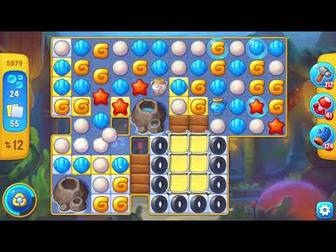 Fishdom 5979 Level - 18 moves - NO BooSTERS