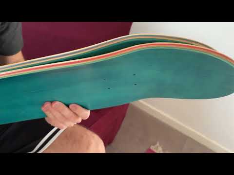 Comparing 2HEX birch and canadian maple decks.