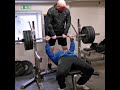 Bench press with close grip 140kg 12 reps easy, from april 2020