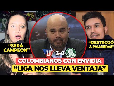 INTERNATIONAL Press Surprised by the LEVEL of the Quito vs. Palmeiras League