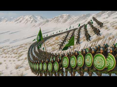 Epic Battle 1000 battanaian Army Vs 1000 imperials Man | 1k Battle Size| Mount & Blade 2 Bannerlord