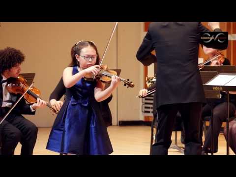CAI Competition 2017 - Bernadette Kim, violin