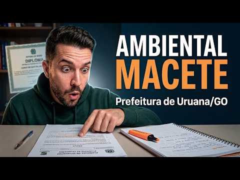 Analista Ambiental Uruana/GO: questões comentadas de Conhecimentos Específicos