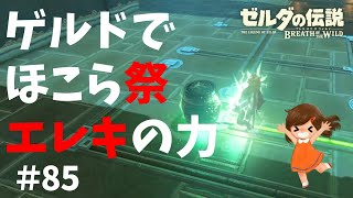 ゲルドでほこら祭4連発！【ゼルダの伝説ブレスオブザワイルド女性実況】今日もゼルダを救えない#85