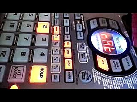Roland SP404sx: Demo of the effects section