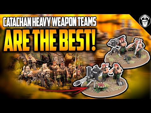 Suck it Cadians & Kriegers! Catachan Heavy Weapons are the BEST! | Astra Militarum | Warhammer 40000