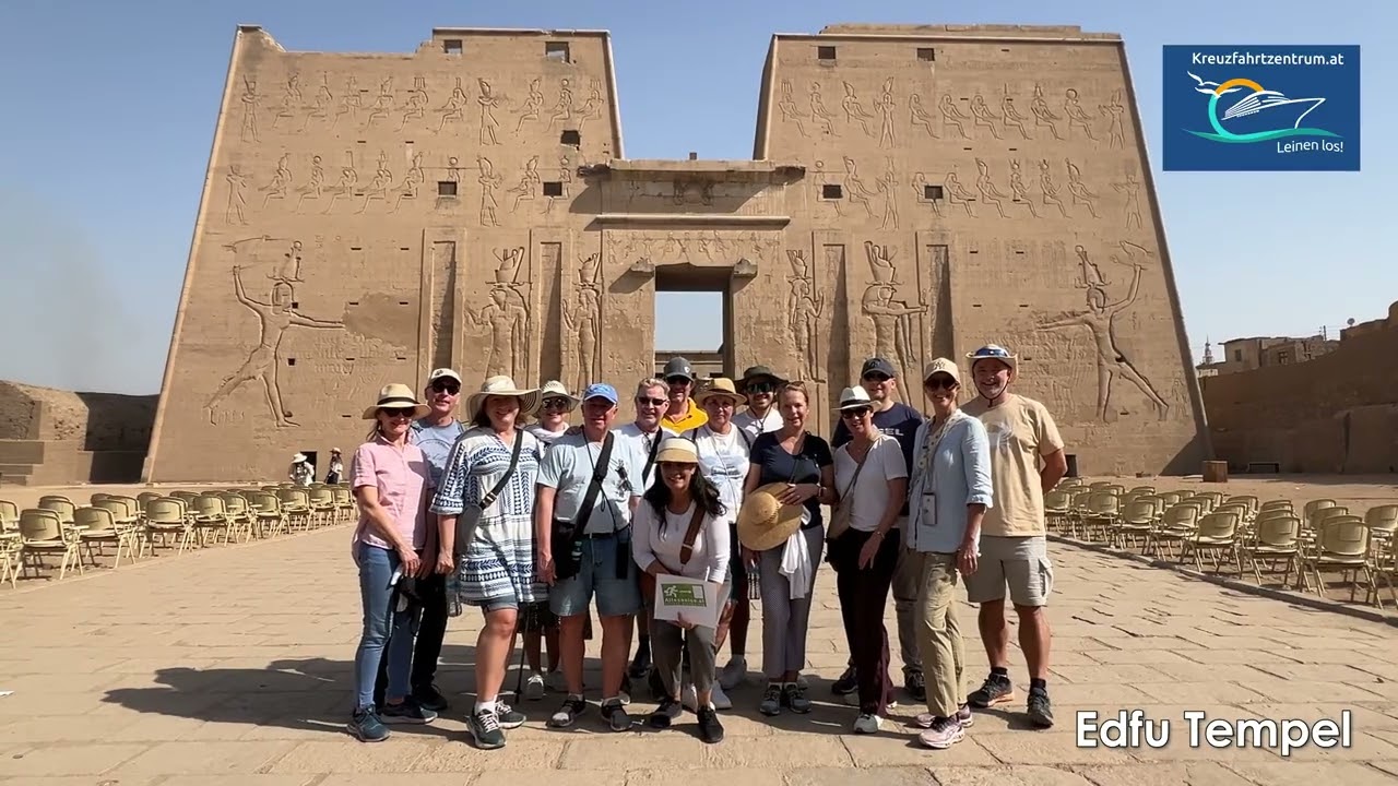 Edfu und Kom Ombo Tempel — Video