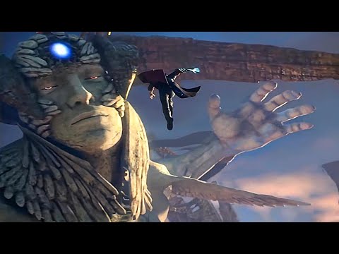 Dante Vs Savior Colossus Fight Scene - Devil May Cry