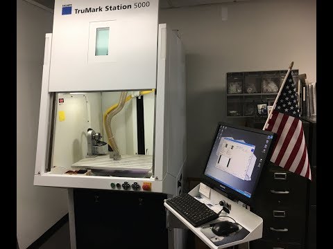SOLD! - 2009 Trumpf TruMark Station 5000 Laser Marking #5088