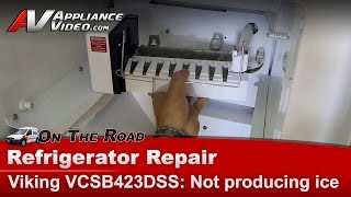 Viking Refrigerator Repair - Not Producing Ice - Ice Maker