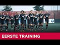 Boys are back in town | Eerste training