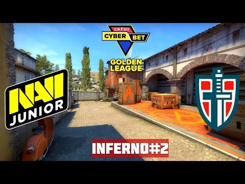 1/4 ФИНАЛ. NAVI JUNIOR vs ESPADA. Map-2 INFERNO. CYBER.BET GOLDEN LEAGUE 2020