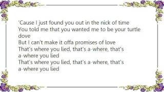 Gene Vincent - You Told a Fib Lyrics