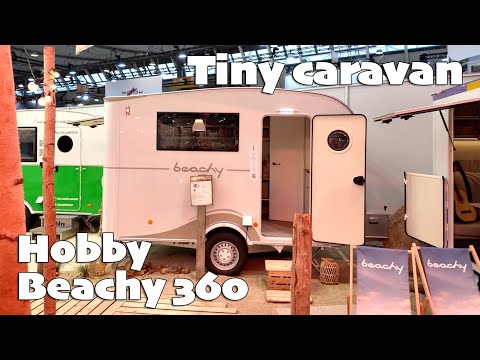 🏖 🌊 Interior view of Hobby Beachy 360 | caravan model year 2025