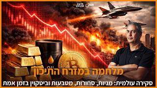 השווקים הפיננסים במלחמה - הזדמנויות וסיכונים למשקיעים וסוחרים