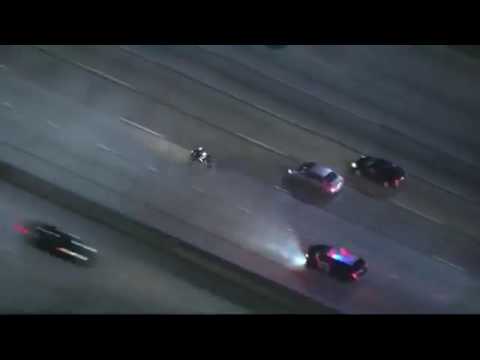 High Speed Los Angeles Police Chase Motorcycle 5/11/17