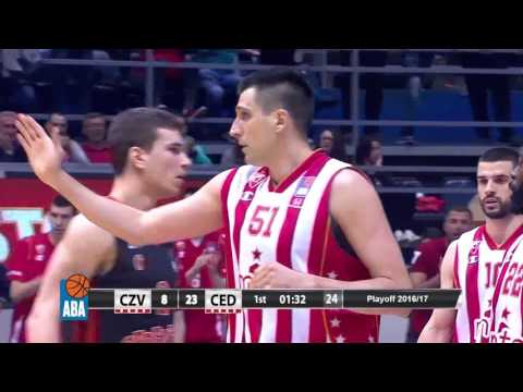ABA Liga 2016/17 highlights, Finals, Game 1: Crvena zvezda mts  - Cedevita (10.4.2017)