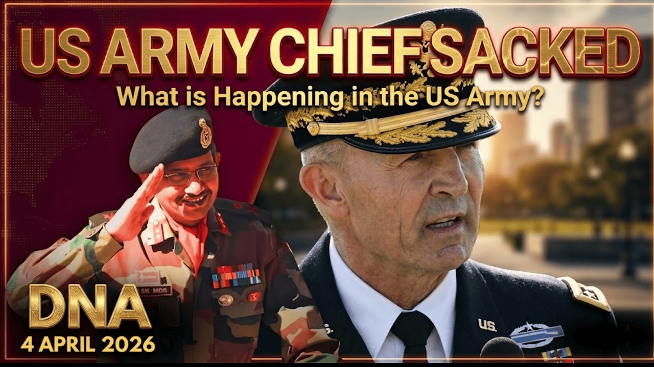 US Army Chief sacked | What is happening in US Army? | 4 April 2026 #iranwar #iran #israel