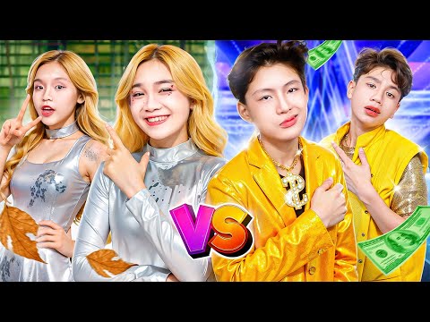 Poor Girl Vs Rich Boy At Dance Couple Contest! Who Is The Best Dancer?