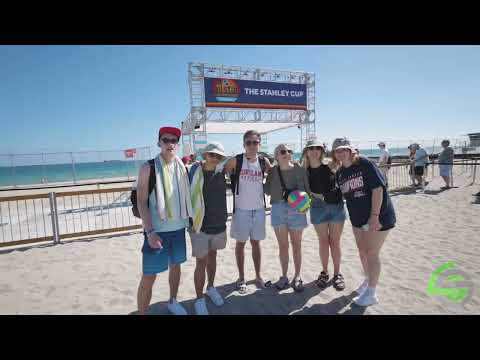 Working at the NHL All-Star Beach Festival