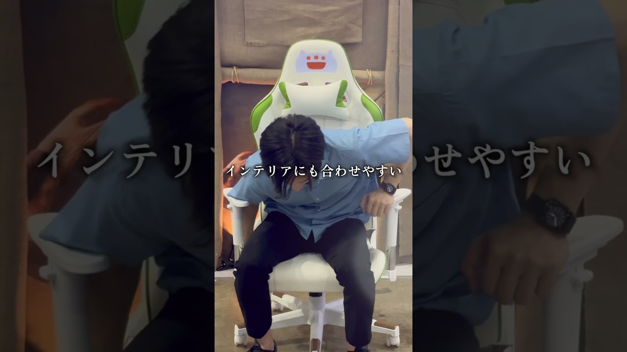 ニトリからモンスターハンターワイルズのゲーミングチェアが新発売されたから見に行ってみた。#shorts