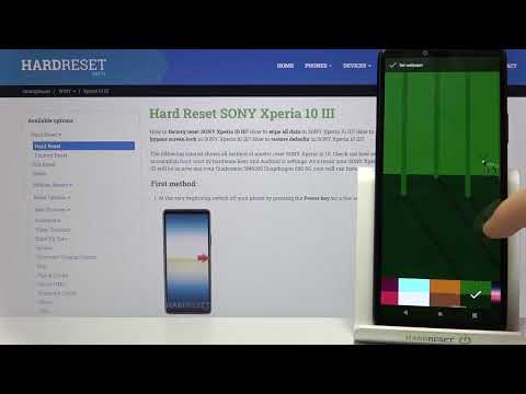 All wallpapers on Sony Xperia 10 III / default photo wallpapers on Sony Xperia 10 III