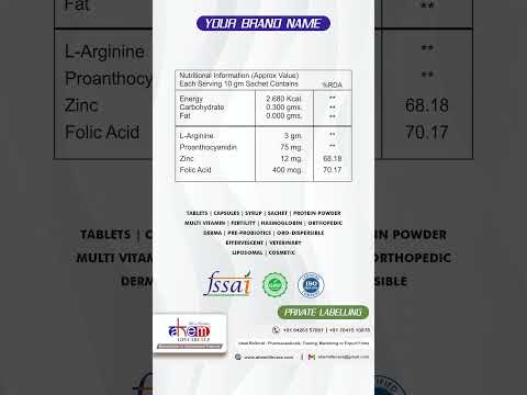 Multivitamin & multimineral syrup third party manufacturing