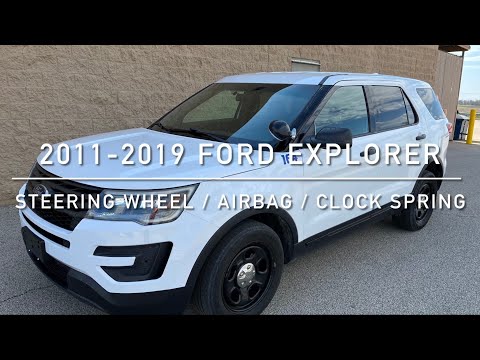 Ford Explorer (FPIU) Airbag, Steering Wheel, and Clock Spring Replacement