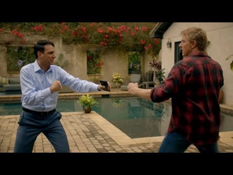 Cobra Kai - Daniel vs Johnny Fight Scene