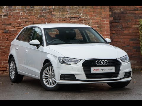 GF67WKP AUDI A3 TDI SE TECHNIK WHITE 2017