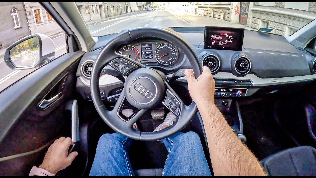 Audi Q2 [1.5 TFSI 150HP] ||0-100| POV Test Drive #1888 Joe Black
