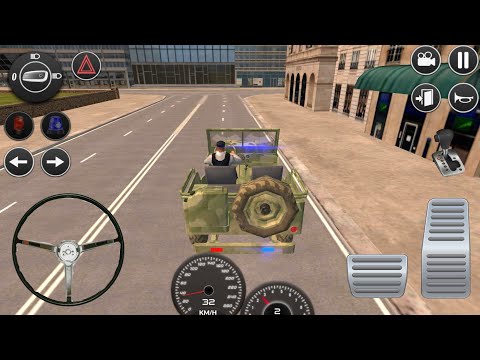 american police jeep driving: police games 2020