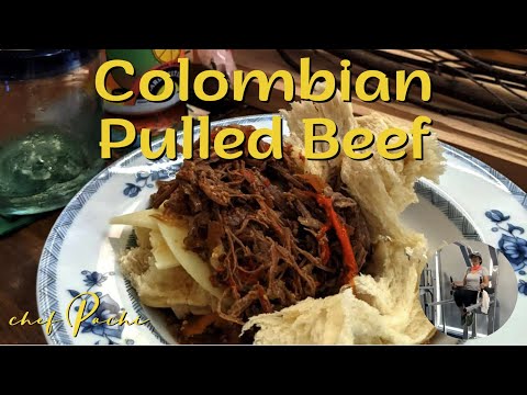 Carne Desmechada - Colombian | Ropa Vieja in Instant Pot | #encantorecipes