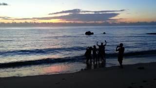 preview picture of video 'Sunrise in Pulai Desaru Beach Resort, Malaysia'