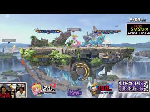 Freaks Starstorm Regional Singles GF - MuteAce (Peach) vs Beastly (Diddy Kong/Corrin/ZSS) - SSBU