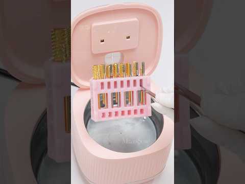 Wanna clean all your drill bits at once? ✨#melodysusie #nails #nailart #nailtech #nailtools