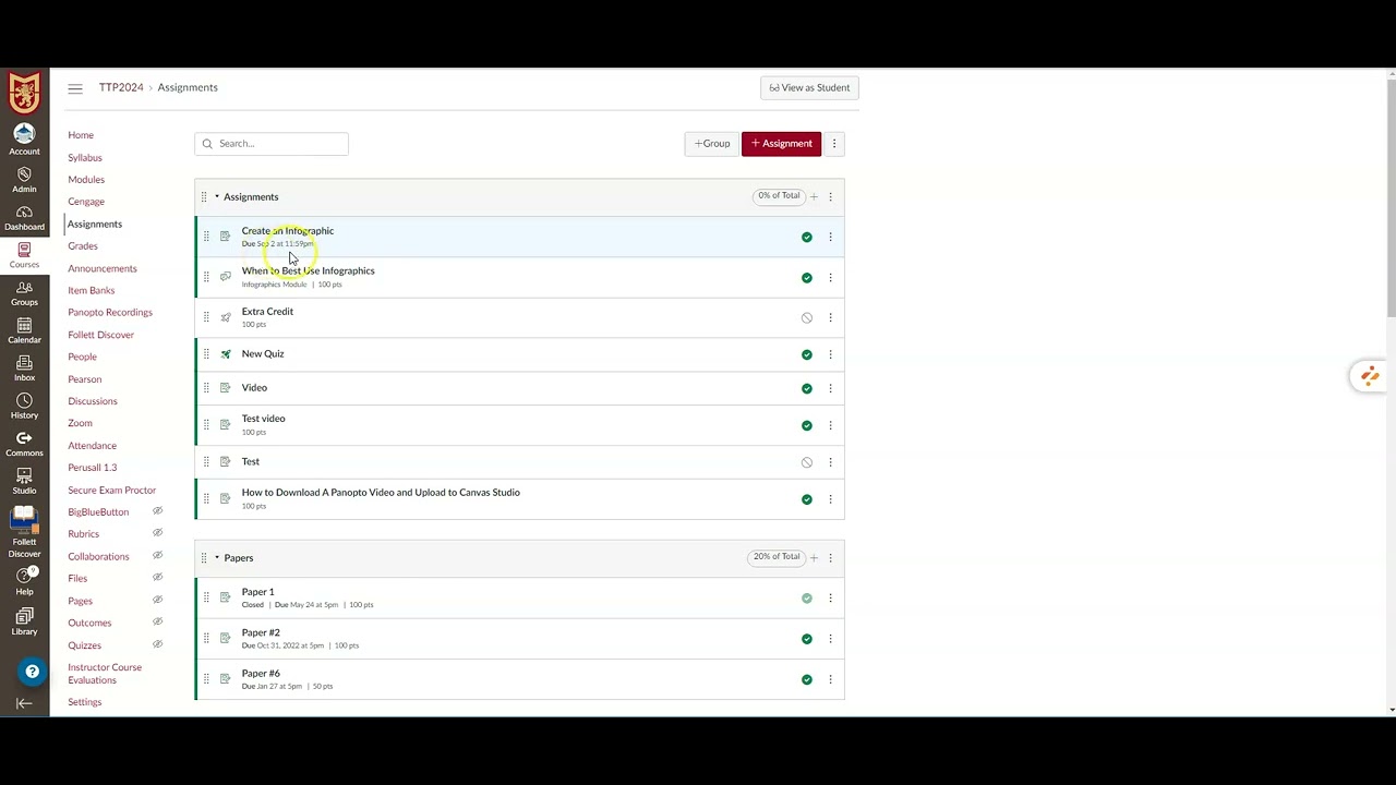 Change Assignment Due Dates In Canvas