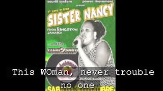 cc BAM BAM - Sister Nancy