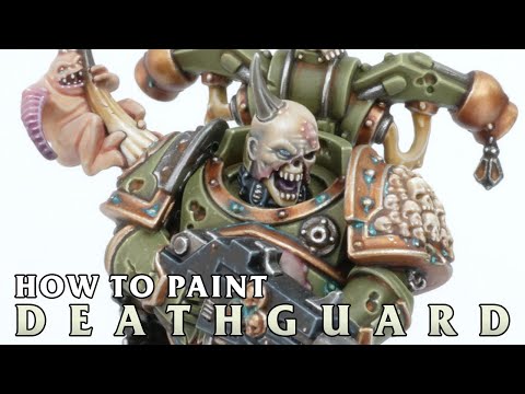 How to paint Death Guard like the box art! - 'Eavy Metal Style