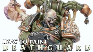 How to paint Death Guard like the box art! - Eavy 