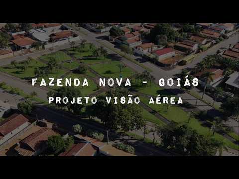 FAZENDA NOVA GOIÁS, PROJETO VISÃO AÉREA - VISTA GERAL DA CIDADE.