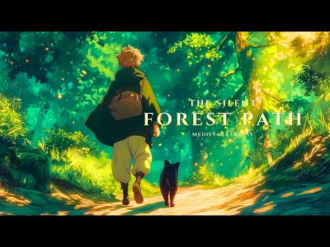 The Silent Forest Path | Medieval Fantasy Music for Focus and Relax