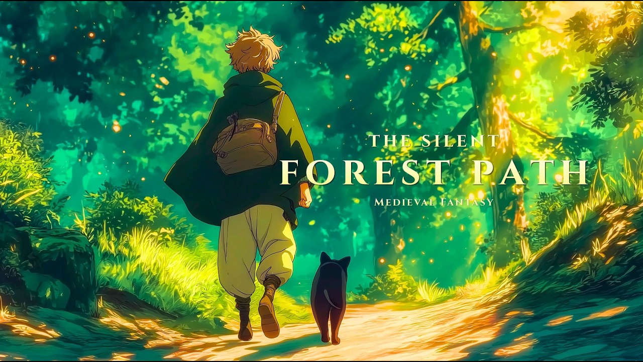 The Silent Forest Path | Medieval Fantasy Music for Focus and Relax
