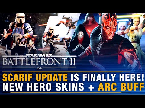 Battlefront Update | SCARIF Details Are FINALLY here! + NEW Skins + ARC Trooper BUFF