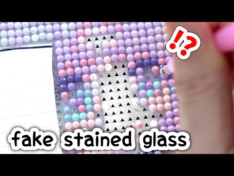 Diamond Art Painting AND Painting on GLASS!?